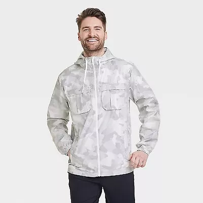 Men's Camo Print Packable Jacket - All In Motion • $14.99