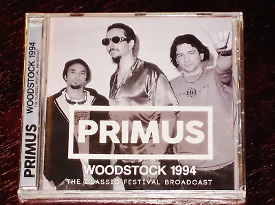 Primus Woodstock 1994 - The Classic Festival Broadcast CD 2017 Sonic Boom UK NEW • $17.95