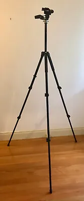 $125 • Buy Manfrotto MT294A3 Tripod With 804RC2 Head - As New Condition - Made In Italy