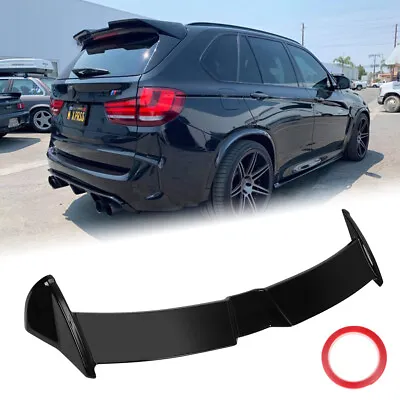For Bmw X5 F15 Rear Boot Roof Spoiler Lip Oettinger Style Gloss Black 2013-2018 • £72.95