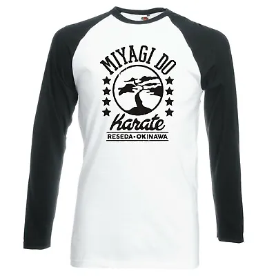 Inspired By Karate Kid  Miyagi Do Karate  Raglan Longsleeve Baseball T-shirt • £16.99