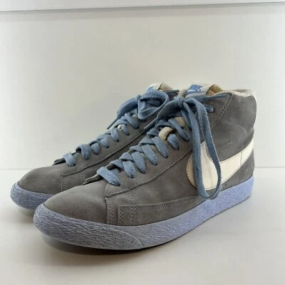 £20 • Buy NIKE LADIES UK 7 BLUE BLAZER SUEDE TRAINERS Very Rare Colourway