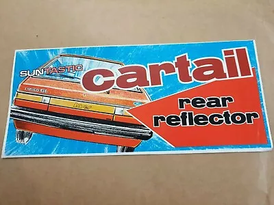 Suntastic Cartail Rear Reflector Sticker 80's  • $5