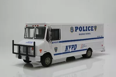 £24.49 • Buy 2019 Highway Patrol Step Van New York NYPD Police Truck 1:64 Scale Diecast Model