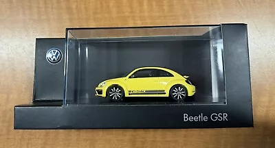 New VW Volkswagen Beetle GSR Collector’s Model Sammlermodell 1:43 • $119