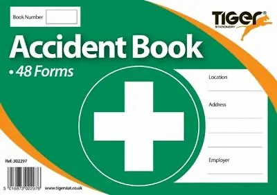 £3.69 • Buy Accident Report Book First Aid School Office  Injury Health Record 48 Forms