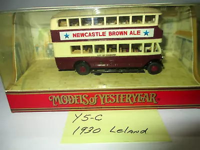 Matchbox Models Of Yesteryear 1930 Leyland Titan TD1 Y5-C • $4