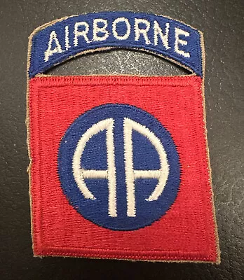 WW2 US 82nd Airborne Patch. One Piece • £110