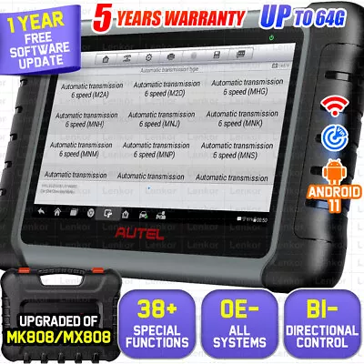 Autel MaxiCOM MK808S Diagnostic Scan Tool OE - All System Bi-Directional Control • $699