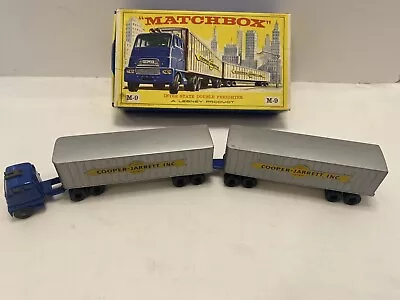 Matchbox LESNEY COOPER JARRETT MAJOR PACK M-9 & Original Box Complete Rare • $145