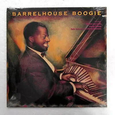 BARRELHOUSE BOOGIE Meade  Lux  Lewis JIMMY YANCEY Etc LP SEALED Cut-out Lr 319 • $21