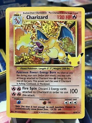 $98.99 • Buy Pokemon Celebrations 25th Anniversary Charizard 4/102