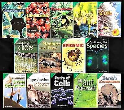 6th Grade - LIFE SCIENCE CURRICULUM READERS (14 Books) Teachers/Homeschoolers • $29.99