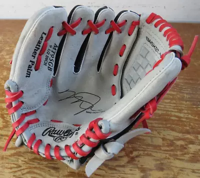 Rawlings Kids 9.5  Mike Trout Series Tee Ball Baseball Glove Left Hand Thrower • $39