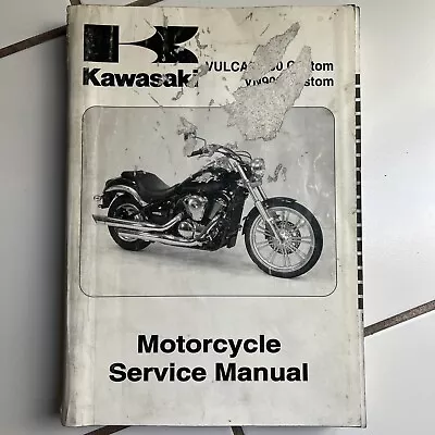 2077 Kawasaki Vulcan 900 Custom Service Manual  • $64.99