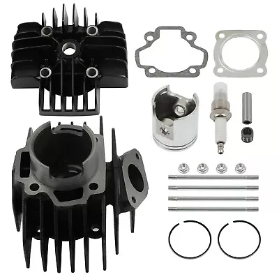 60cc Big Bore Set For Yamaha Pw50 Cylinder Piston Gasket Head Top End 1981-09 • $38.89