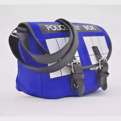 Sport Bag Doctor Who Tardis Zipper Slouch  Purse Dr Who Shoulder Bags Birth Gift • £15.29