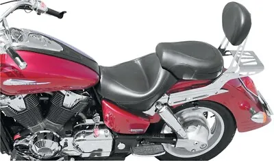 Mustang Wide Touring Two-Piece Seat Vintage 75921 For 2002-2008 Honda VTX 1800 • $639