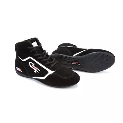 G-Force 44000110BK Race Driving Shoe G-Limit Mid-Top SFI 3.3/5 Black Size 11 NEW • $149