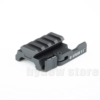 0.5 Inch QD Riser Mount Red Dot Sight Riser Mount Fit 20mm Picatinny Rail • $16.99