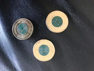 $3000 • Buy Set Of 3 Rare Australian 1 Dollar Coins - Donation Dollar Green Centre.