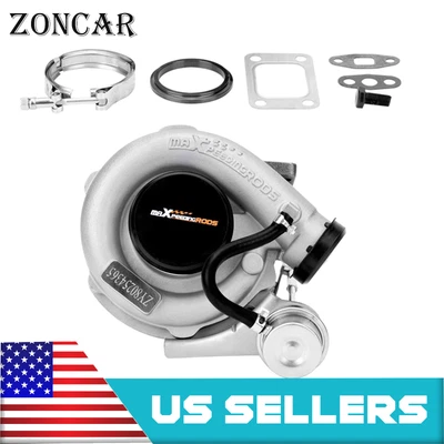$175.36 • Buy Turbo Turbocharger Compressor 420+hp Internal Wastegate V-band T04e T3/t4 .63a/r