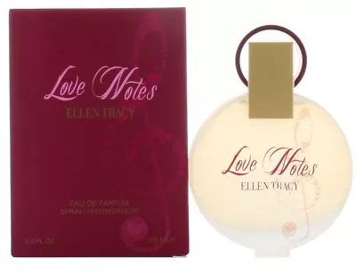 Love Notes By Ellen Tracy For Women EDP Perfume Spray 3.3 Oz. New In Box • $16.73