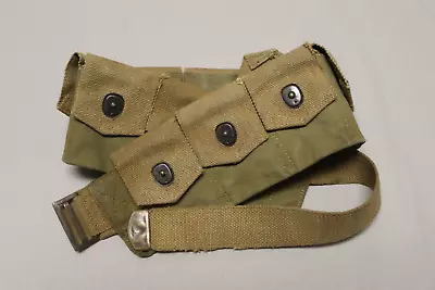 US Army M1 Garand Cartridge Belt (Custom Made) . FLU3139 • $195