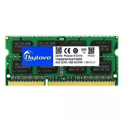 Thylove DDR3 DDR3L 4GB 8GB 1.5V 1.35V SO-DIMM RAM Memory For Laptop Notebook • $8.39