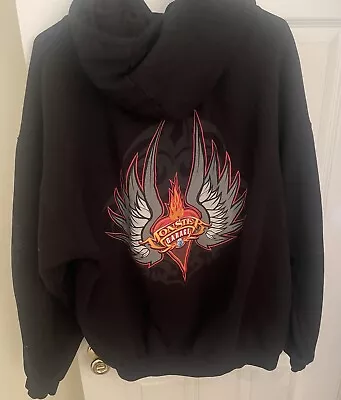 Monster Garage VTG Hoodie Mens Sz XL Black + Gas Monkey Garage T Shirt Xl! Wow! • $13