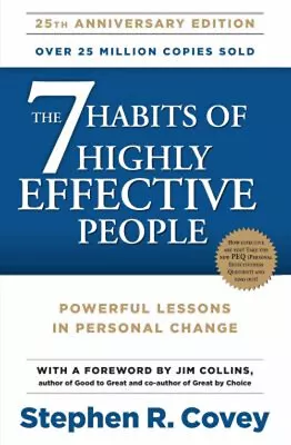 The 7 Habits Of Highly Effective People : Powerful Lessons In Per • $7.84