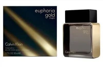 £81.99 • Buy Calvin Klein Euphoria Gold Men Eau De Toilette 50ml Spray Brand New Rare
