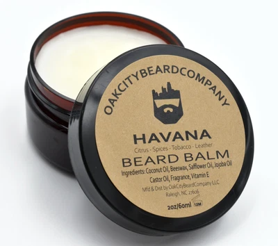 $10.97 • Buy Oak City Beard Co. - (Havana) Beard Balm -  Citrus - Spices - Tobacco 
