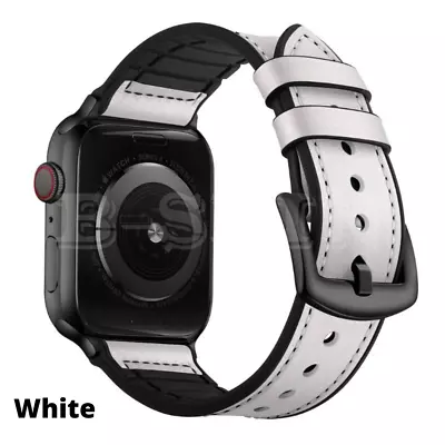 $15.49 • Buy For Apple IWatch Band Leather Strap Watch Series 8 7 6 5 4 3 SE 38/40/42/44/45mm