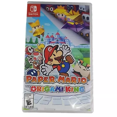 Paper Mario The Origami King - Nintendo Switch 2020 New OEM Sealed • $44.99