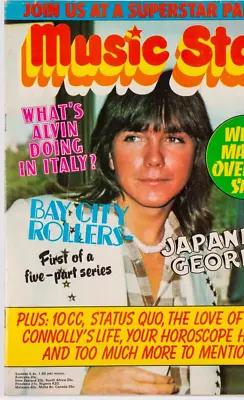 BRIAN CONNOLLY STATUS QUO FREDDIE MERCURY MARC BOLAN GEORDIE Music Star Magazine • £195