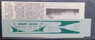 Fowler | No. 13 | 1:144 DC-9-30 Ozark Decals • $12