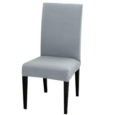 $22.99 • Buy Dining Chair Covers Spandex Stretch Washable Cover Wedding Banquet Party 4/8PCS