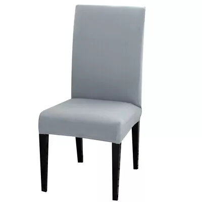 $5.98 • Buy Dining Chair Covers Spandex Stretch Washable Cover Wedding Banquet Party 4/8PCS