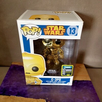 Funko Pop! Vinyl - Star Wars #13 C-3po 2015 Summer Convention Exclusive  Rare! • $50