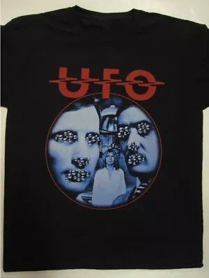 Vintage UFO Band Obsession T-shirt Black H13319 • $9.99