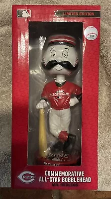 NIP 2015 All Star Game Cincinnati Reds Mr. Redlegs Commemorative Bobblehead • $29.99