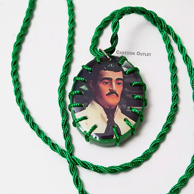 Malverde Necklace Escapulario De Hilo Jesus Malverde Scapular Verde New • $9.99