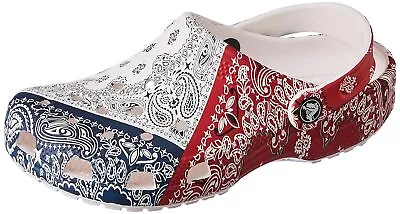 Crocs 206871-90H Classic Bandana Clog Multicoloured • $32.97