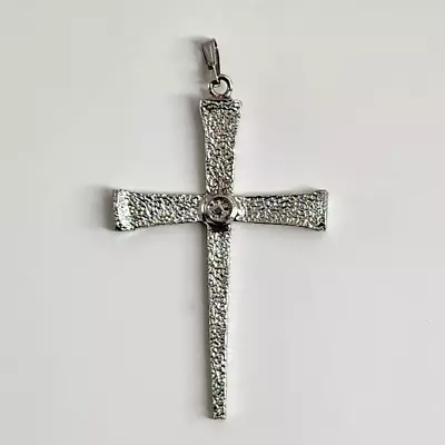 Sterling Silver Cross Pendant Nail Cross • $20