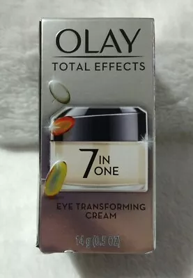 Olay Total Effects 7 In One Eye Transforming Cream 0.5 Oz New Full Size • $17.99