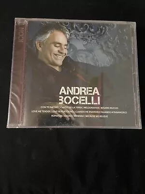 Andrea Bocelli Icon Greatest Hits Unopened Brand New Cd 2015  Free Shipping • $19.99