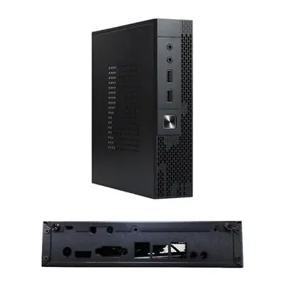 $75.96 • Buy QX02 Mini ITX Micro HTPC Host Case Gaming Computer Case USB 2.0 Desktop Chassis
