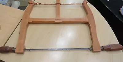 Antique /Vintage Wood Frame Woodworking Bow Saw 23” Overall • $12.32