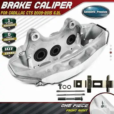 Disc Brake Caliper With 6 Piston For Cadillac CTS 2009-2015 V8 6.2L Front Right • $224.99